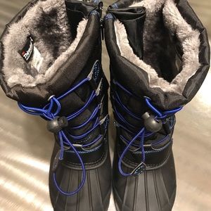 DREAM PAIRS Boys Knee High Winter Snow Boots